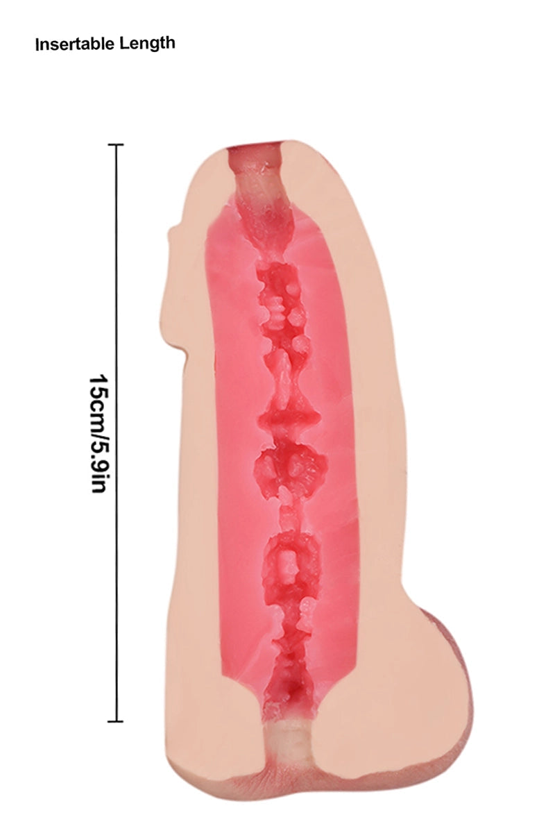 Audrey: 1LB Realistic Dick Stroker with Anal Opening