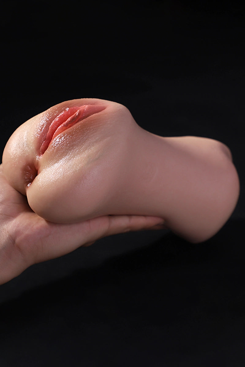 Emma: 2.3LB 3 in 1 Sexy Silicone Mouth Pocket Pussy