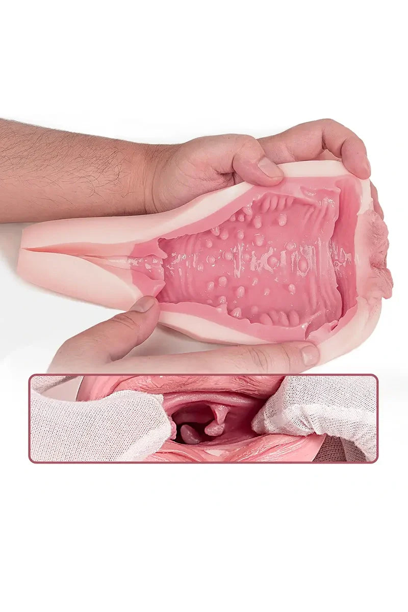 Luxe: 1.63LB Realistic Silicone Vagina