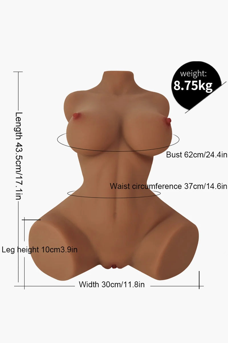 Daisy: 19.4LB Ultra Realistic Women Torso Sex Doll